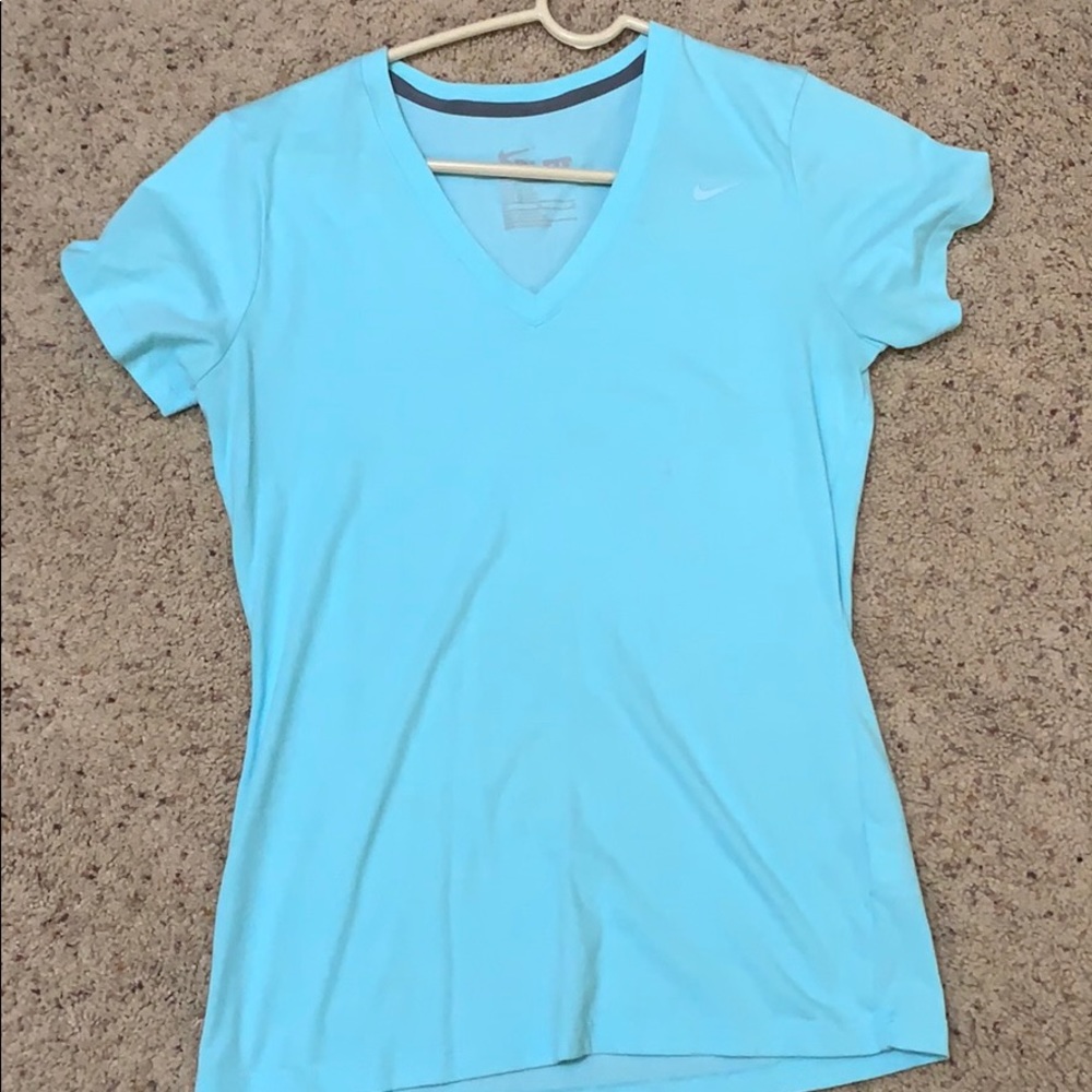 Light workout short sleeve shirt, slightly worn